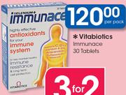 Vitabiotics Immunace 30 Tablets-Per Pack