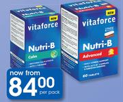 Vitaforce Nutri-B Calm-30 Capsules-Per pack