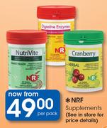 NRF Supplements-Per Pack