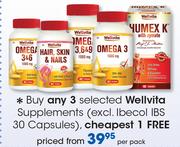 Wellvita Supplements(Excl.lbecol IBS 30 Capsules)-Per Pack