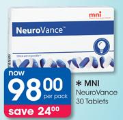 MNI NeuroVance 30 Tablets-Per Pack