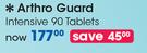 Arthro Guard Intensive-90 Tablets Per Pack