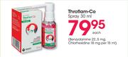 Throflam-Co Spray-30ml Each