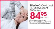 Efferflu-C Cold And Flu Effervescent-20 Tablets Per pack