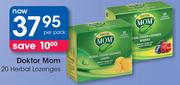 Doktor Mom 20 Herbal Lozenges-Per Pack