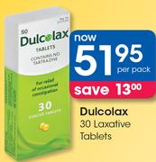 Dulcolax 30 Laxative Tablets-Per Pack