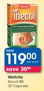 Wellvita Ibecol IBS-30 Capsules Per Pack