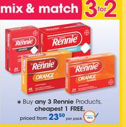 Rennie Products-Per Pack