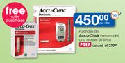 Accu Chek Performa Kit Free 50 Strips