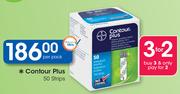 Contour Plus 50 Strips-Per Pack