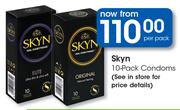 Skyn 10 Pack Condoms-Per Pack