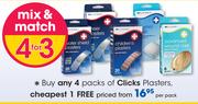 Clicks Plasters-Per Pack
