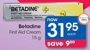 Betadine First Aid Cream-15g