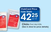 Clicks First Aid Kits-Per Kit