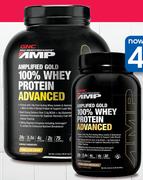 GNC Pro Performance Amp Amplified Gold 100% Whey Protein Advanced 2.2Kg/75 Servings