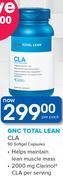 GNC Total Lean CLA-60 Softgels Capsules Per Pack