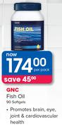 GNC Fish Oil-90 Softgels Per Pack