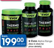 Evox Alpha Range-Per Pack