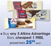 Atkins Advantage Bars-Each