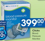 Clicks Blood Pressure Monitor-Each
