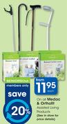 Medac & Orthofit Assisted Living Products-Each