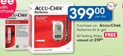 Accu-Chek Performa Kit & Free 50 Testing Strips-Per Offer