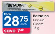 Betadine First Aid Cream-15g