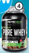 Nutritech Pure Whey Strawberry Or Chocolates-1Kg