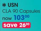 USN CLA 90 Capsules-Per Pack