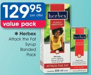 Herbex Attack The Fat Syrup Banded Pack-Per Offer