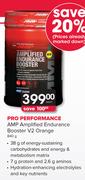 GNC Pro Performance AMP Amplified Endurance Booster V2 Orange -840g 