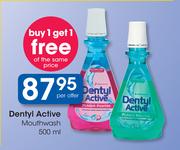 Dentyl Active Mouthwash-500ml Per Offer