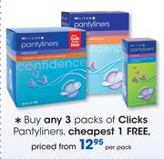Clicks Pantyliners-Per Pack