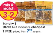 Clicks Nut Products-Per Pack