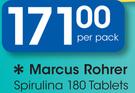 Marcus Rohrer Spirulina-180 Tablets Per Pack