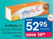 Efferflu C Immune Booster 20 Effervescent Tablets-Per Pack