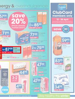 Clicks : Stay Healthy This Winter (12 Apr - 8 May 2016), page 3