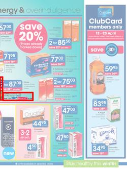 Clicks : Stay Healthy This Winter (12 Apr - 8 May 2016), page 3