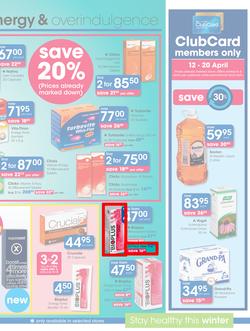 Clicks : Stay Healthy This Winter (12 Apr - 8 May 2016), page 3