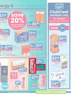 Clicks : Stay Healthy This Winter (12 Apr - 8 May 2016), page 3