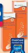 Clicks Multivitamin With Ginseng-2x30 Capsules