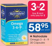Natrodale Omega 3-6-9 (30 Capsules)-Per Pack
