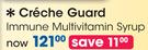 Creche Guard Immune Multivitamin Syrup-Per Pack