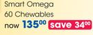Turbokidz Smart Omega 60 Chewables-Per Pack
