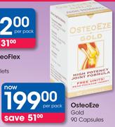OsteoEze Gold 90 Capsules-Per Pack