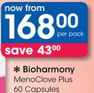 Bioharmony Meno Clove Plus 60 Capsules-Per Pack