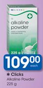 Clicks Alkaline Powder-225g Each