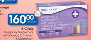 Clicks Pregnancy Supplement With Omega 3,Calcium & magnesium-Per Pack