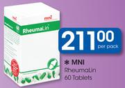 MNI Rheumalin 60 Tablets-Per Pack