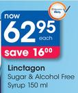 Linctagon Sugar & Alcohol Free Syrup-150ml Each
